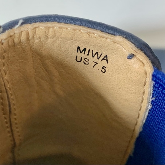 GX By GWEN SEFANI Navy Blue Booties—SZ. 7.5 - Picture 13 of 15